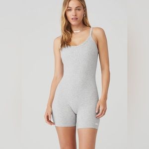 ALO yoga seamless ribbed mellow onesie